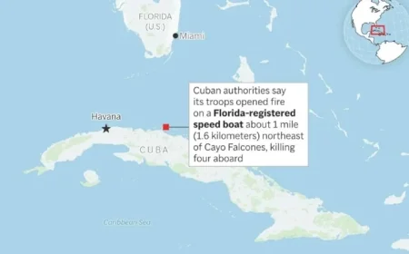 Cuban Forces Kill 4 on Florida-Registered Speedboat in Deadly Clash