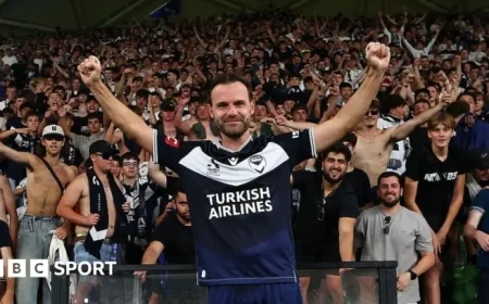 Juan Mata Shines with Two Stunning Goals in Melbourne Derby Victory