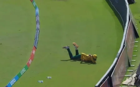 Netizens Criticize Dewald Brevis After Missed Catch Turns Into Six