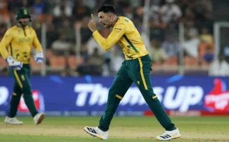 Maharaj Dismisses Ahmedabad Advantage Amid Unpredictable Pitches for South Africa