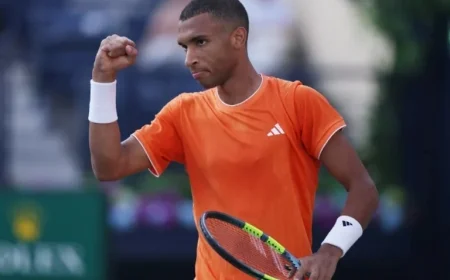 Félix Auger-Aliassime Advances to Dubai Quarterfinals