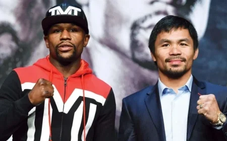 Manny Pacquiao Sets Desired Weight for Mayweather Rematch