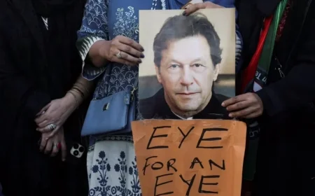 Imran Khan Hospitalized for Eye Injection Amid Party’s Criticism of Night Transfer