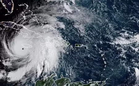 Hurricane Melissa Matches Record as Strongest 190 MPH Atlantic Storm