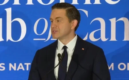 Conservative Leader Outlines Vision for Canada-U.S. Relations in Toronto Address