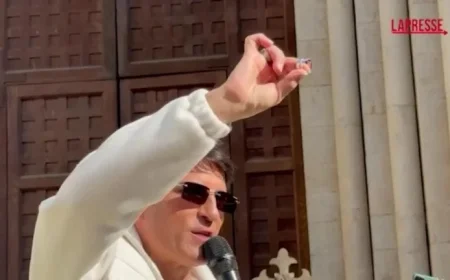 Sal Da Vinci Surprises Sanremo with Flash Mob Wedding, Sings “Per sempre sì”