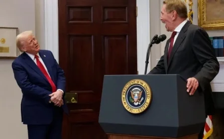 Larry Ellison Expands Influence Near Mar-A-Lago, Strengthens Trump Ties