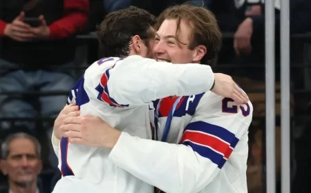 Charlie McAvoy Reaffirms Support for U.S. Women’s Hockey Team