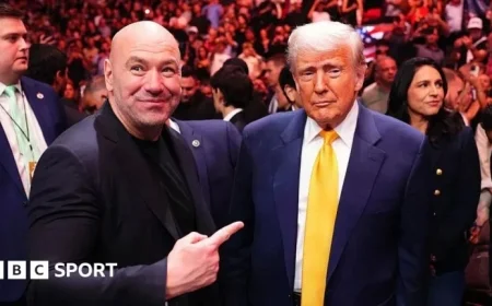 UFC Invests $60 Million in White House Event Promotion