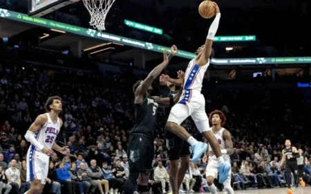 Tyrese Maxey’s Dunk Stuns NBA; 65-Game Rule Criticized
