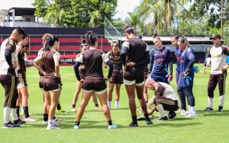 Flamengo Intensifies Training During FIFA International Break
