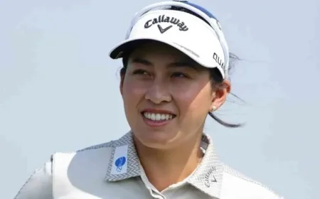 Thitikul Struggles; Kim Leads First Round at LPGA Singapore