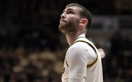 Braden Smith Reflects on Purdue Farewell at Mackey Arena
