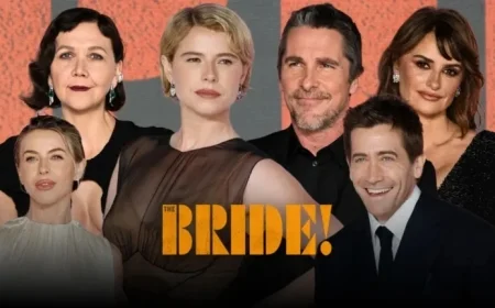 Stars Dazzle on ‘The Bride!’ Red Carpet: Buckley, Bale, Gyllenhaal, Cruz