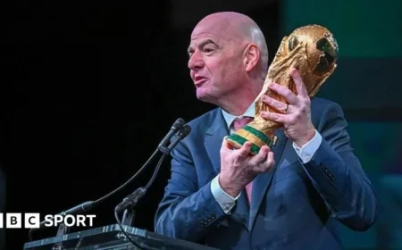 Gianni Infantino Marks 10 Years as FIFA President