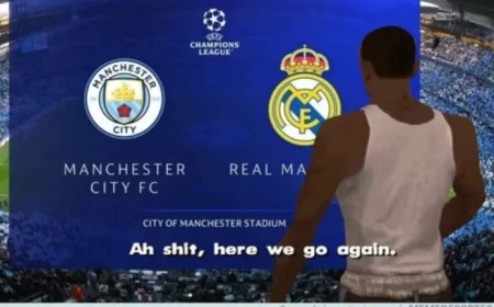 Manchester City Faces Real Madrid Again: Best Memes from Champions League Draw