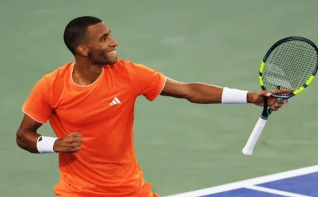 Dubai Tournament: Auger-Aliassime Faces Medvedev in Semifinal Showdown