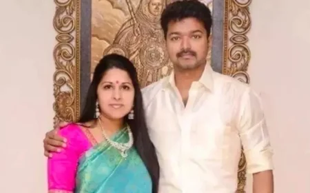 Actor-Politician Vijay’s Wife Sangeetha Seeks Divorce in Tamil Nadu Court