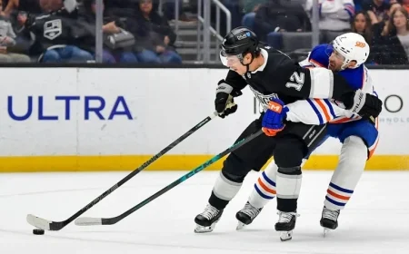 Oilers Dominate Kings 8-1: Kopitar, Anderson, Hiller Highlighted