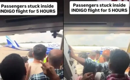 IndiGo Passengers Endure 5-Hour Delay on Chennai-Singapore Flight, Video Viral