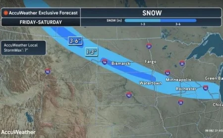 Spring Meets Winter: Storms Sweep Midwest and Northeast