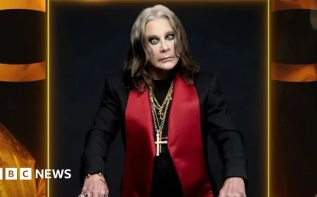 Robbie Williams Leads Supergroup in Brits’ Salute to Ozzy Osbourne