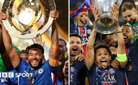 Chelsea to Battle PSG in Champions League Last 16 Clash
