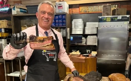 RFK Jr Highlights Texas BBQ Eatery on Health Tour for ‘Real Food’