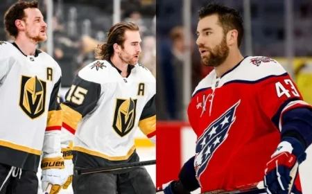 Olympians Strengthen Golden Knights, Capitals in NHL Return
