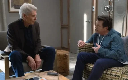 Michael J. Fox Inspires Harrison Ford’s Poignant ‘Shrinking’ Parkinson’s Monologue