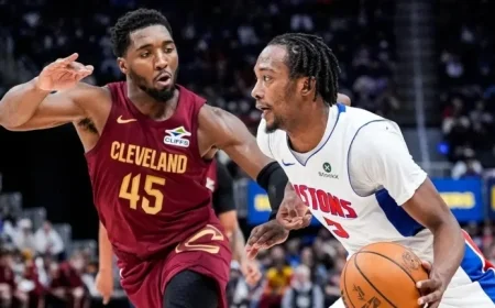 Pistons vs Cavaliers: Mitchell, Harden Out with Injuries