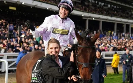 Golden Ace Shines in Racecourse Gallop Before Champion Hurdle at Cheltenham