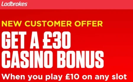 Unlock £30 Bonus with Ladbrokes Casino Code UK February 2026
