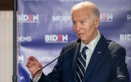 Biden Highlights Trump’s Declining Favorability in South Carolina Speech
