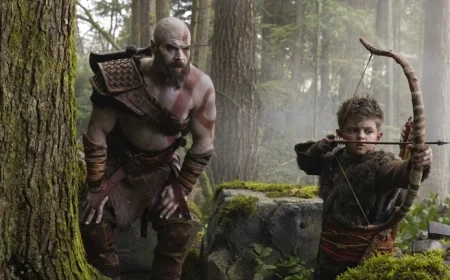 First Look: Kratos and Atreus in Amazon’s God of War Adaptation