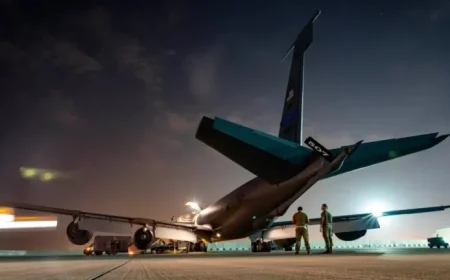 Tankers Exit Al Udeid Base as U.S. Citizens Urged to Leave Israel