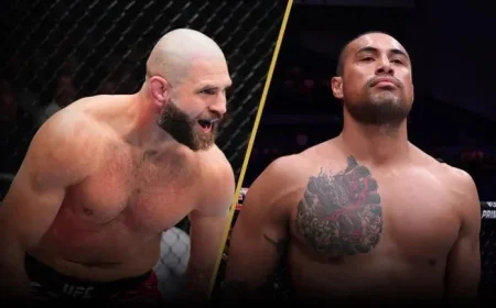 Jiří Procházka and Carlos Ulberg Compete for Light Heavyweight Title at UFC 327