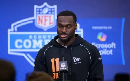 Notre Dame’s Jeremiyah Love to Compete at NFL Combine