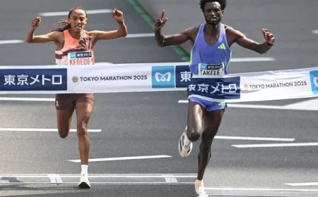 Takele and Kebede Set to Defend Tokyo Marathon Titles