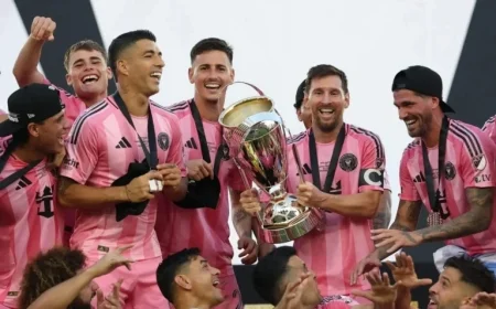 Inter Miami to Visit White House Celebrating MLS Cup Victory Next Week