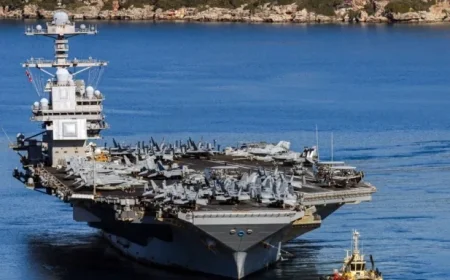 Second U.S. Aircraft Carrier Moves Towards Middle East Amid Stalled Iran Nuclear Deal