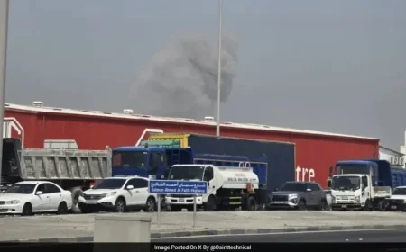 Explosions and Sirens in Bahrain, US Navy Host, After Iran Attacks