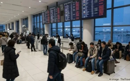Storm Causes Major Disruptions to Japan-US and Domestic Flights