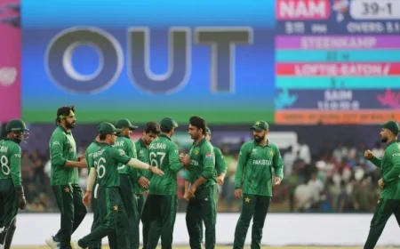 Pakistan vs. Sri Lanka: T20 World Cup – Teams and Net Run Rate Analysis