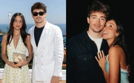 Video Sparks Rumors of Charles Leclerc Marrying Alexandra Saint Mleux in Monaco