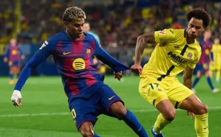 Villarreal Faces Barcelona Leaders Live on TSN+