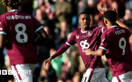 Premier League: Liverpool and Everton Lead, Burnley Stages 3-0 Comeback Against Brentford