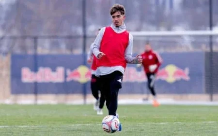 Red Bull New York Signs Defender Matthew Dos Santos for Home Opener