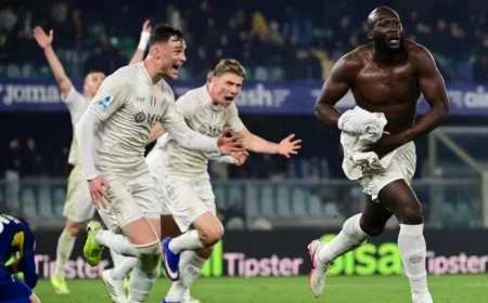 Lukaku Seals Last-Minute Victory for Napoli Against Verona