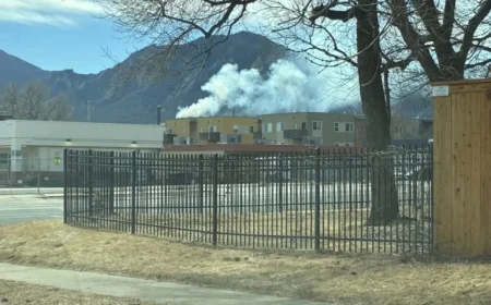 Crews Battle Boulder Wildfire Southwest of Chautauqua